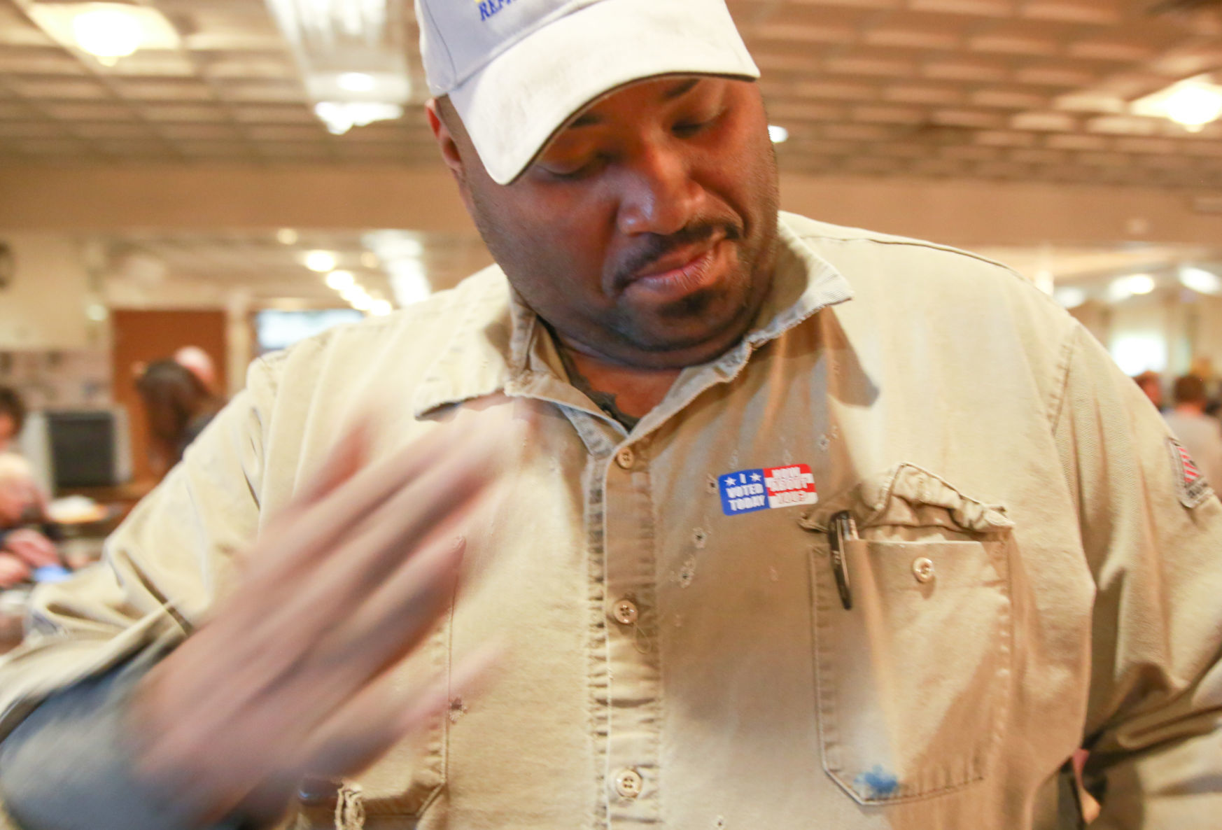 Crown Point voters turn out at the polls